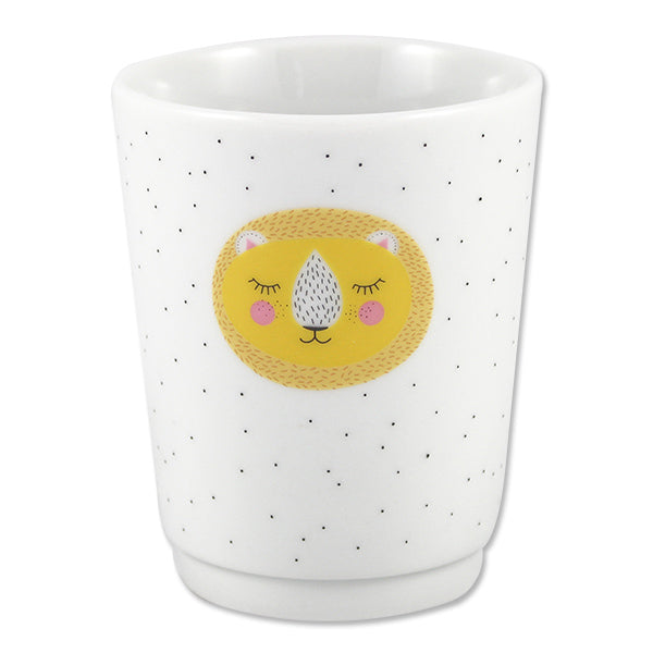 Porzellanbecher 'LÖWE' AvaundYves