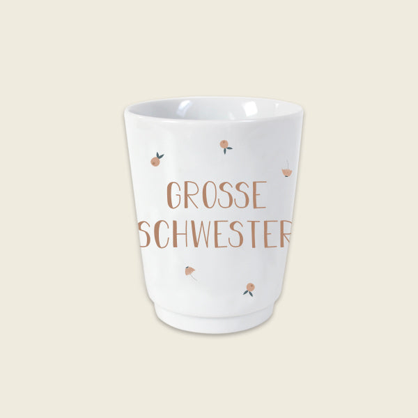 Porzellanbecher 'Grosse Schwester' AvaundYves