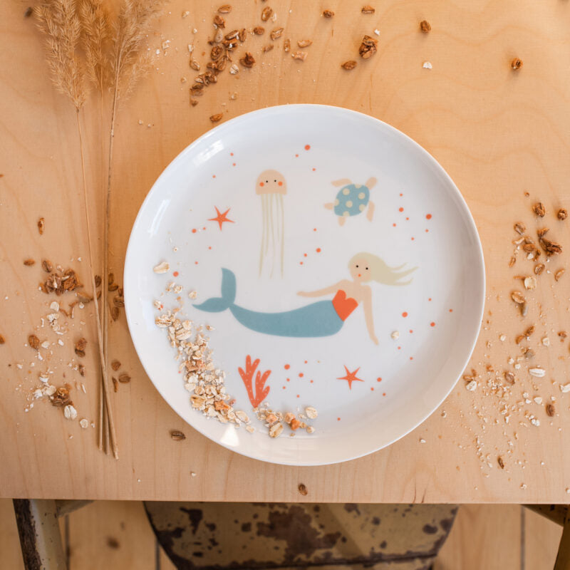 Porzellanteller 'Under the Sea/Meerjungfrau' AvaundYves