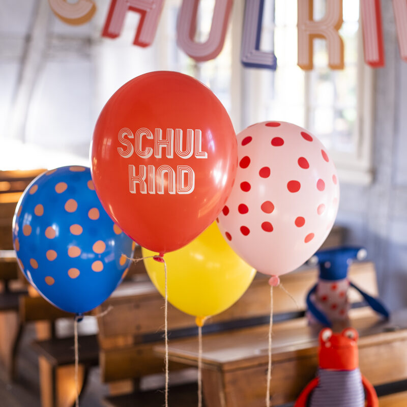 Ballons 'Schulkind' AvaundYves