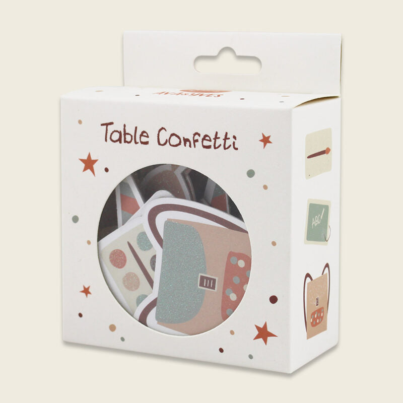 Table Confetti 'mit Glitzer zur Einschulung – Meerjungfrau (Under the Sea)' AvaundYves
