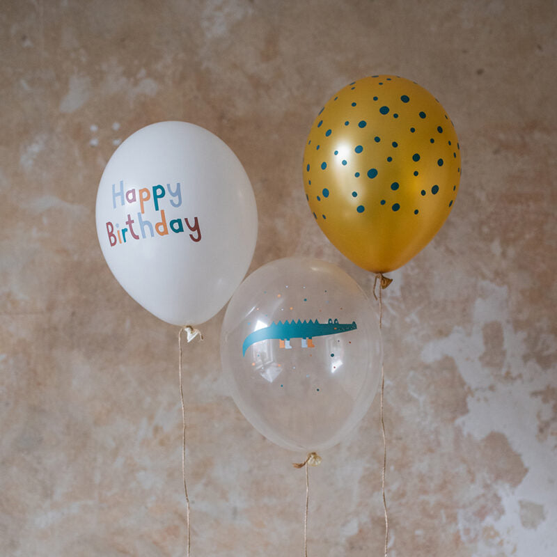 Ballons 'Happy Birthday (Serie Adventure)' AvaundYves