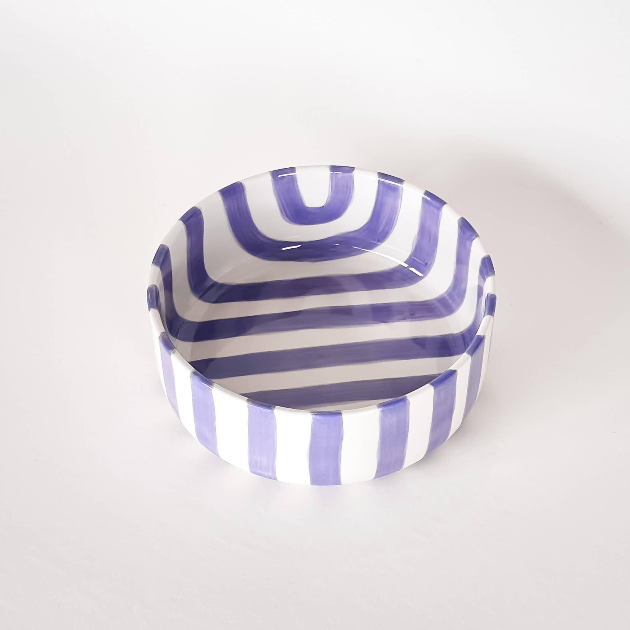 Magazin Minori Schale Stripes - palazzo purple