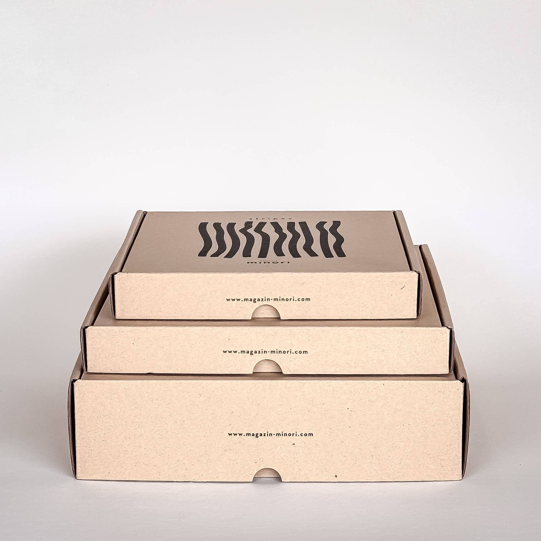 Magazin Minori Teller Stripes - gentle green