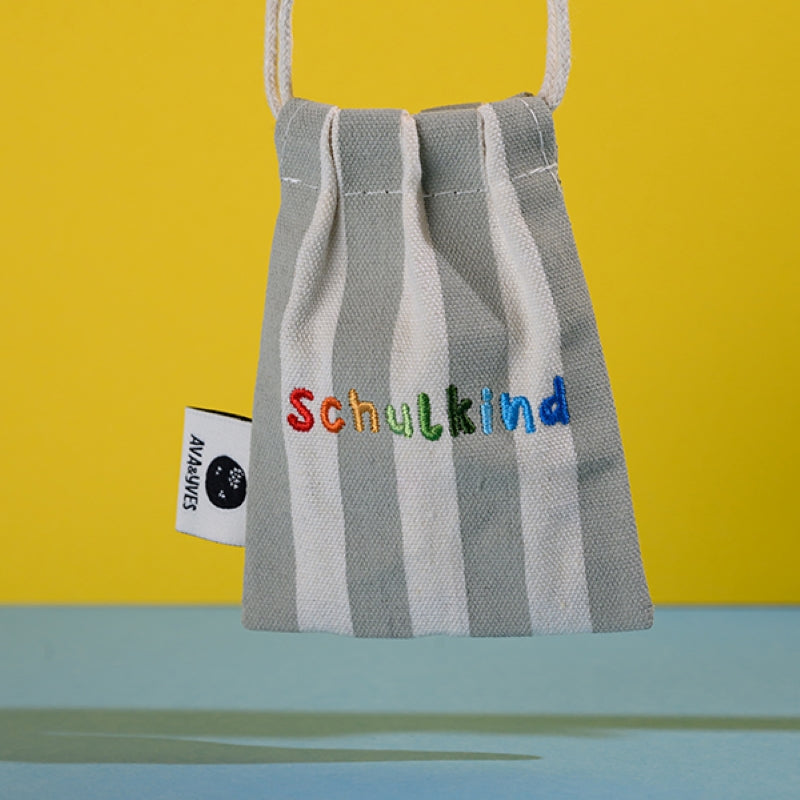 Ava&Yves Perlenarmband 'Schulkind in mint/pink'