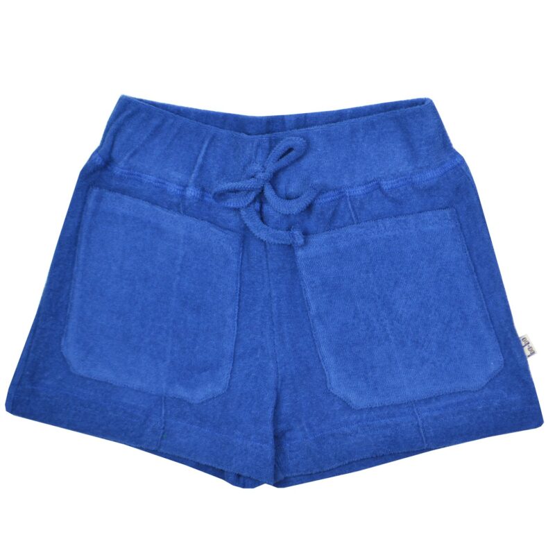 Pocket Shorts 'Terry True Blue/S23' Baba Kidswear