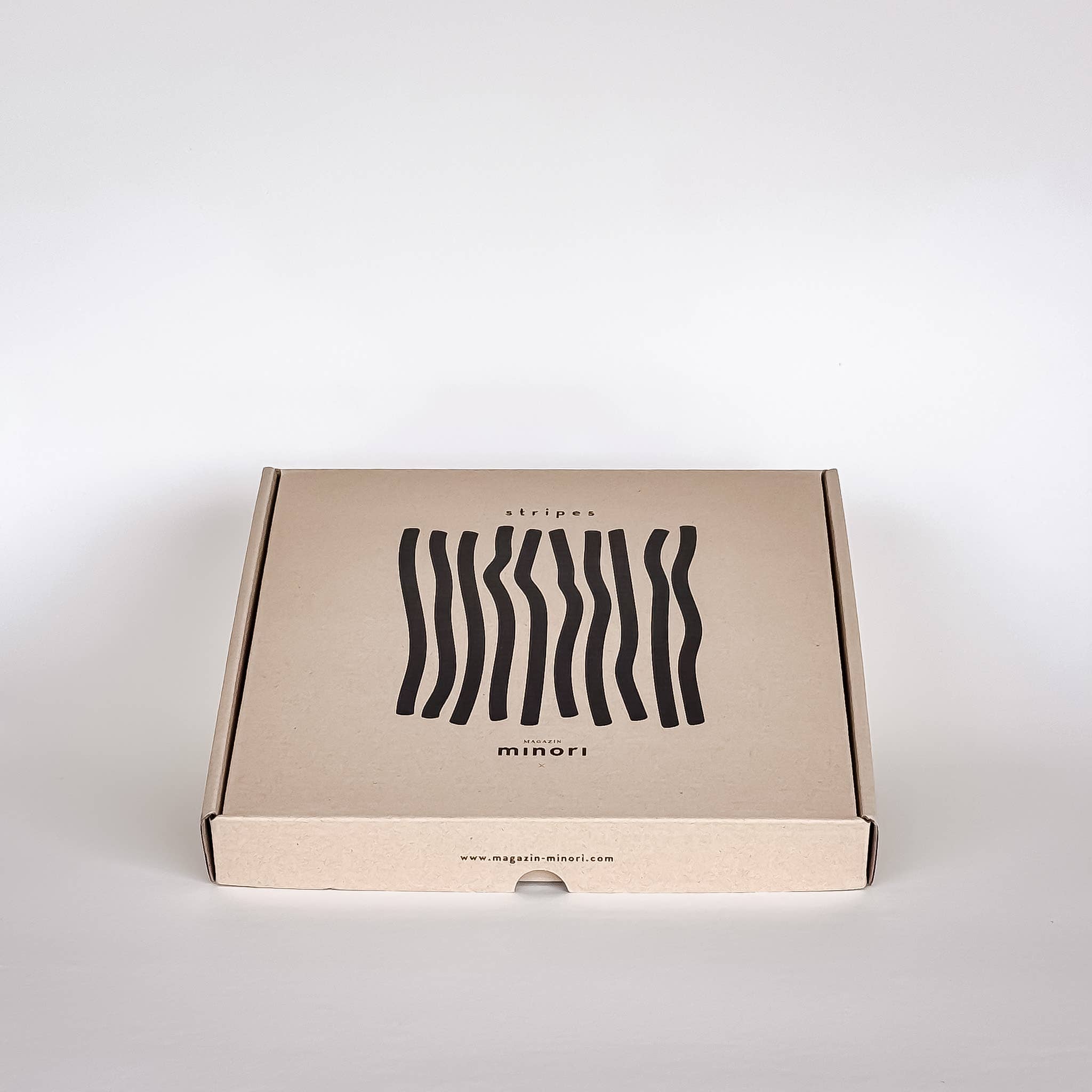 Magazin Minori Teller Stripes - gentle green