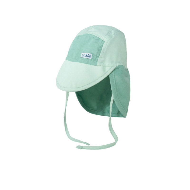 Lil' Boo Sonnenkappe mit UV-Schutz 'Block Green'