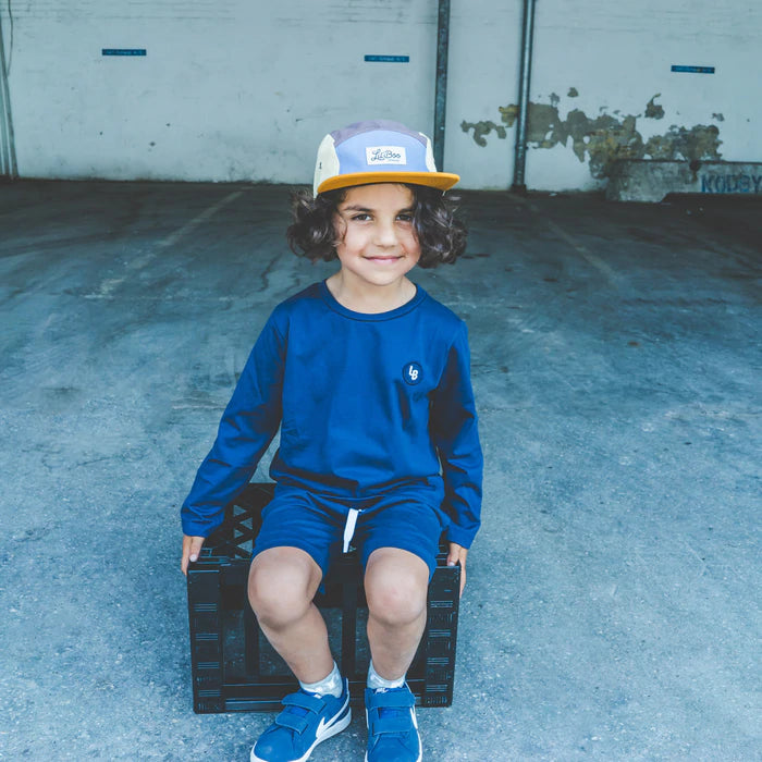 Lil' Boo Kappe 'Block Caramel 5 Panel'