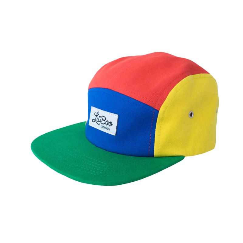 Lil' Boo Kappe 'Block Color Pop 5 Panel'