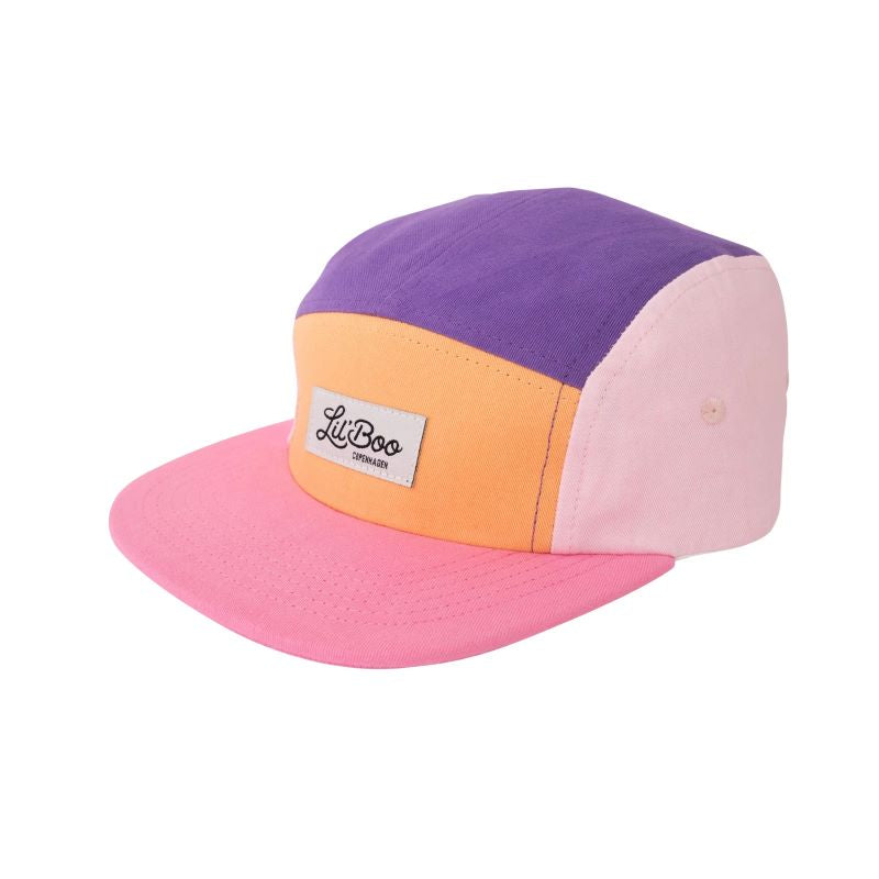 Lil' Boo Kappe 'Block Pink/Purple'