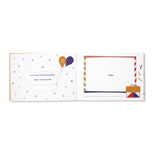 Erinnerungsbuch 'Endlich Schulkind – Hummer und Hammerhai' Ava und Yves