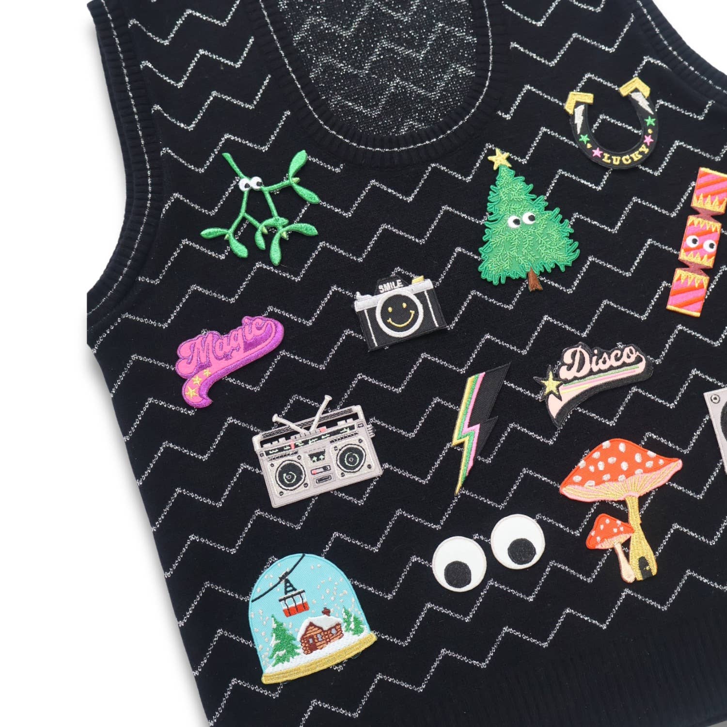 Bügelpatch — Augen