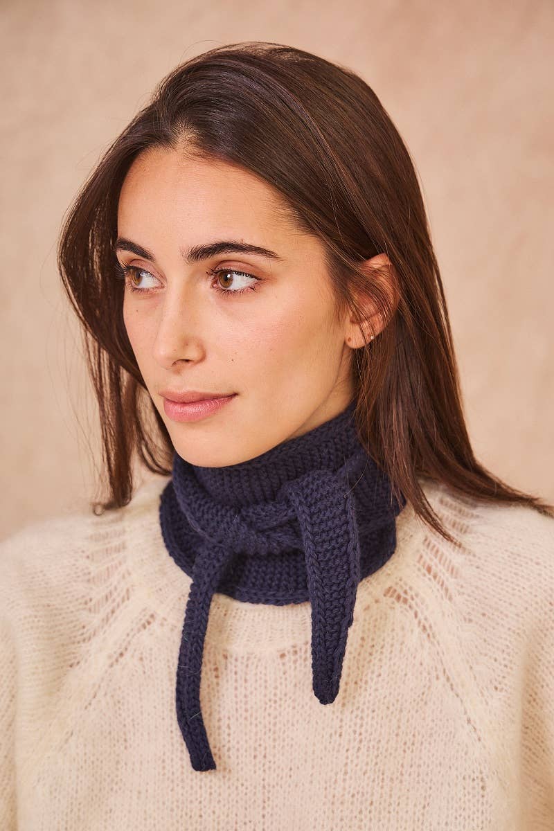 Kleiner "Sophie-Schal": Mauve