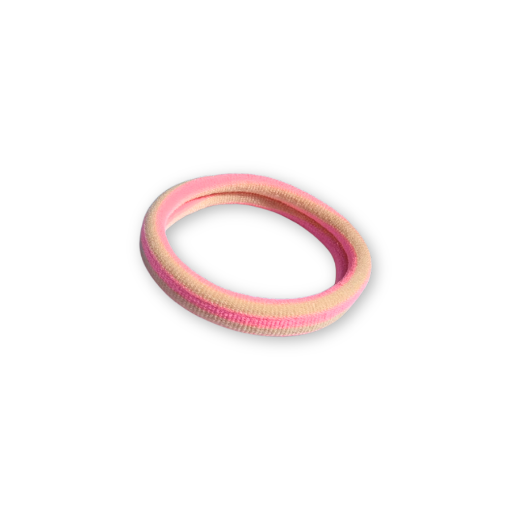 Haargummis - Lulu | beige - pink