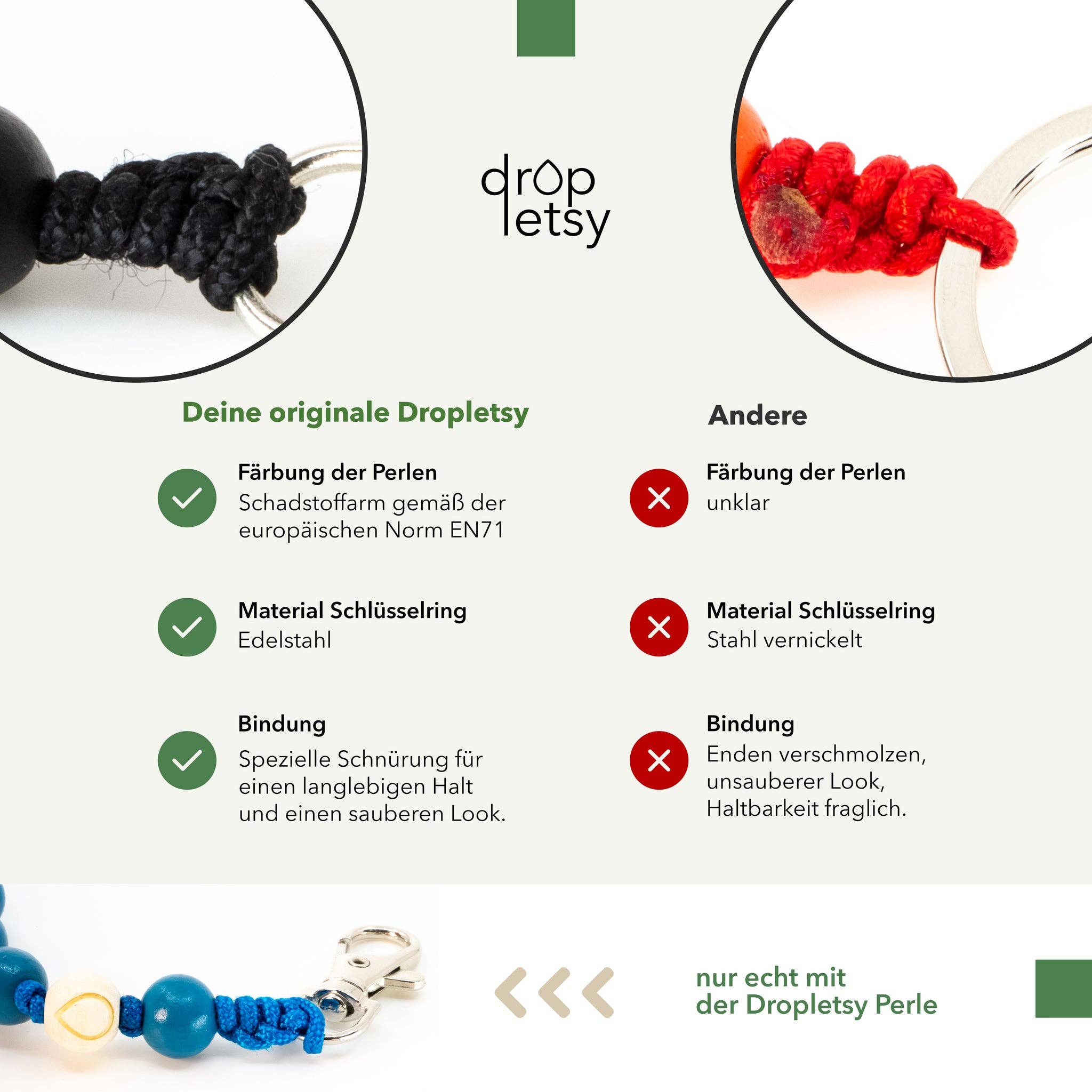 Handykette Pink Sea Urchin Dropletsy