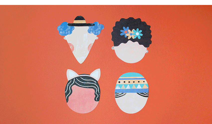 Londji DIY Girlande 'Make new friends'