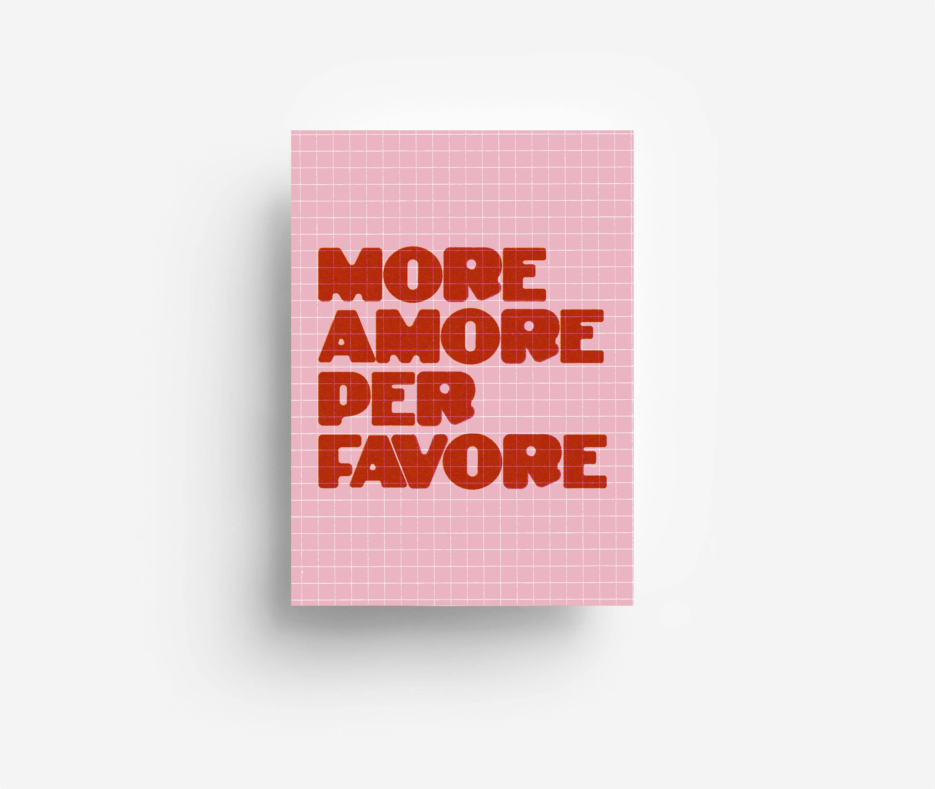 Mehr Amore Postkarte DIN A6