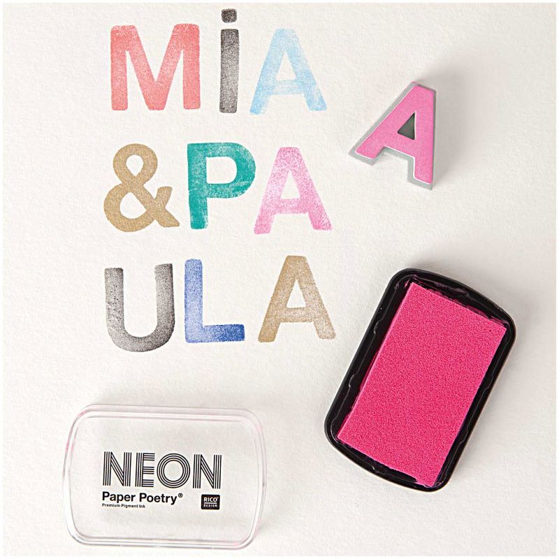 Paper Poetry Stempelkissen 'neonpink'