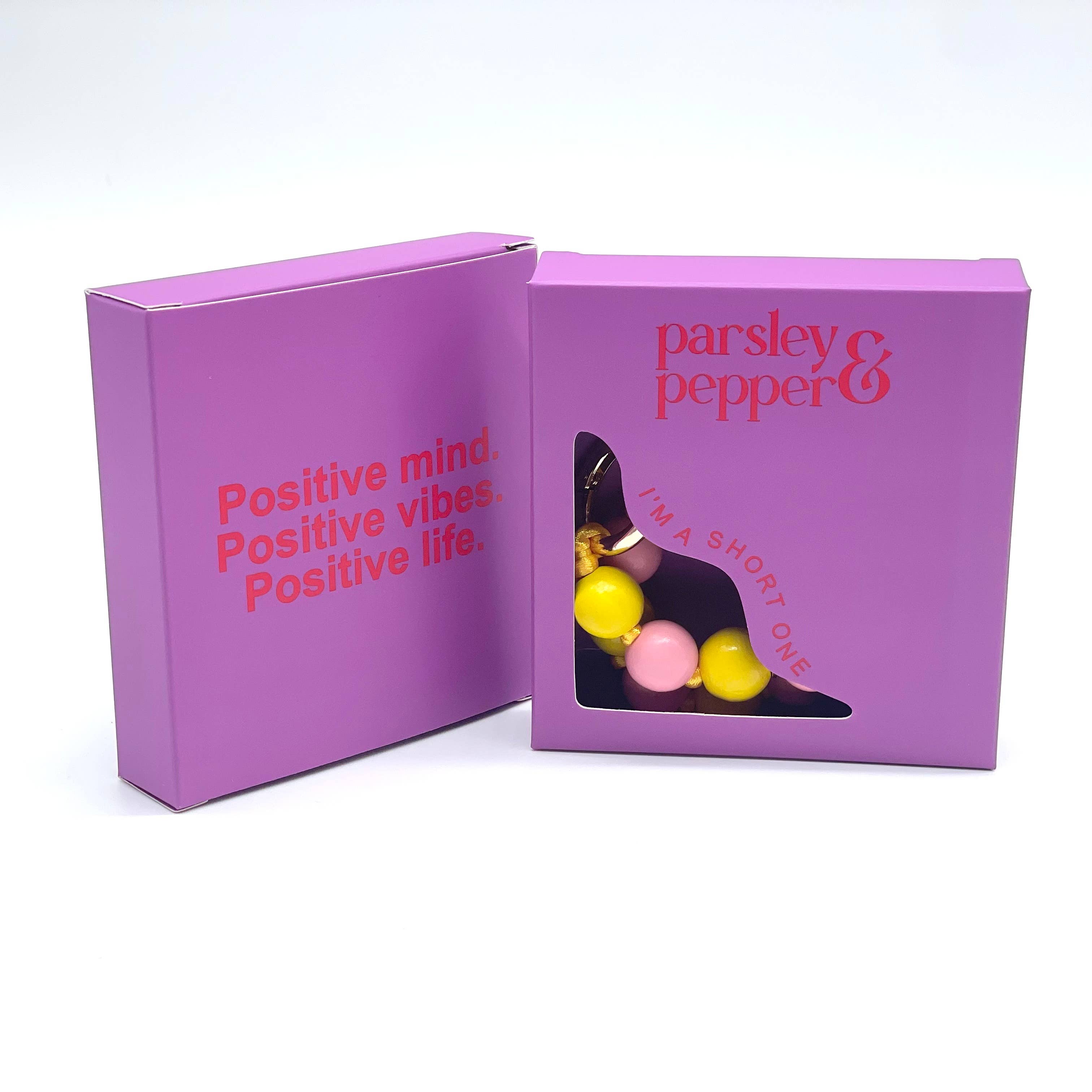 Parsley & Pepper - Handykette kurz Holz 3in1 Bag Charm & Schlüsselanhänger