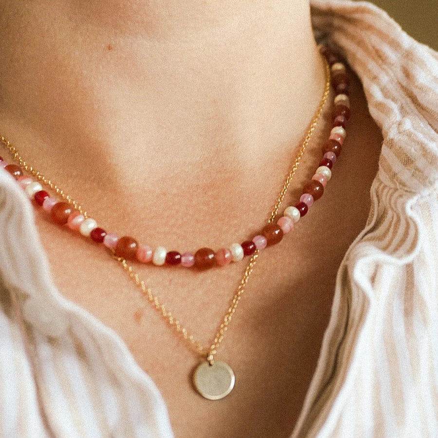 SanSan SOPHIA Kette aus Glasperlen