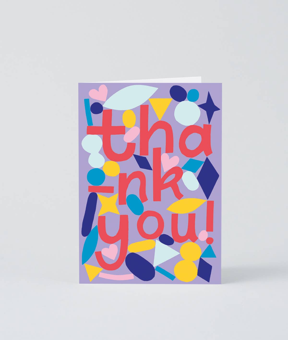 Grußkarte mit Prägung „Thank You“ WRAP