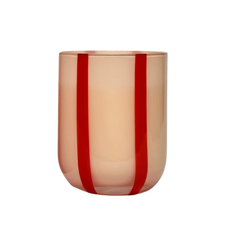 MÆGEN Atina Glassware - Rosa und Rot