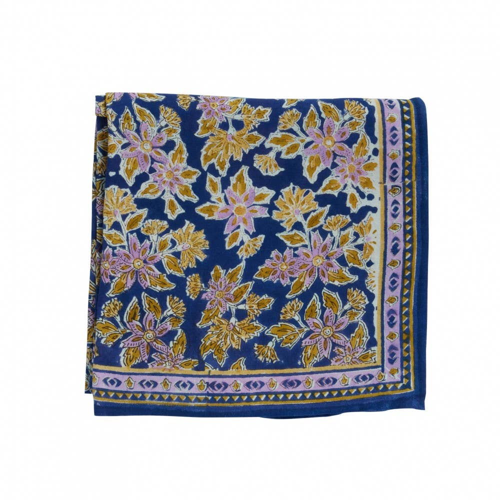 Bonheur du Jour Indischer Schal - Arya Indigo