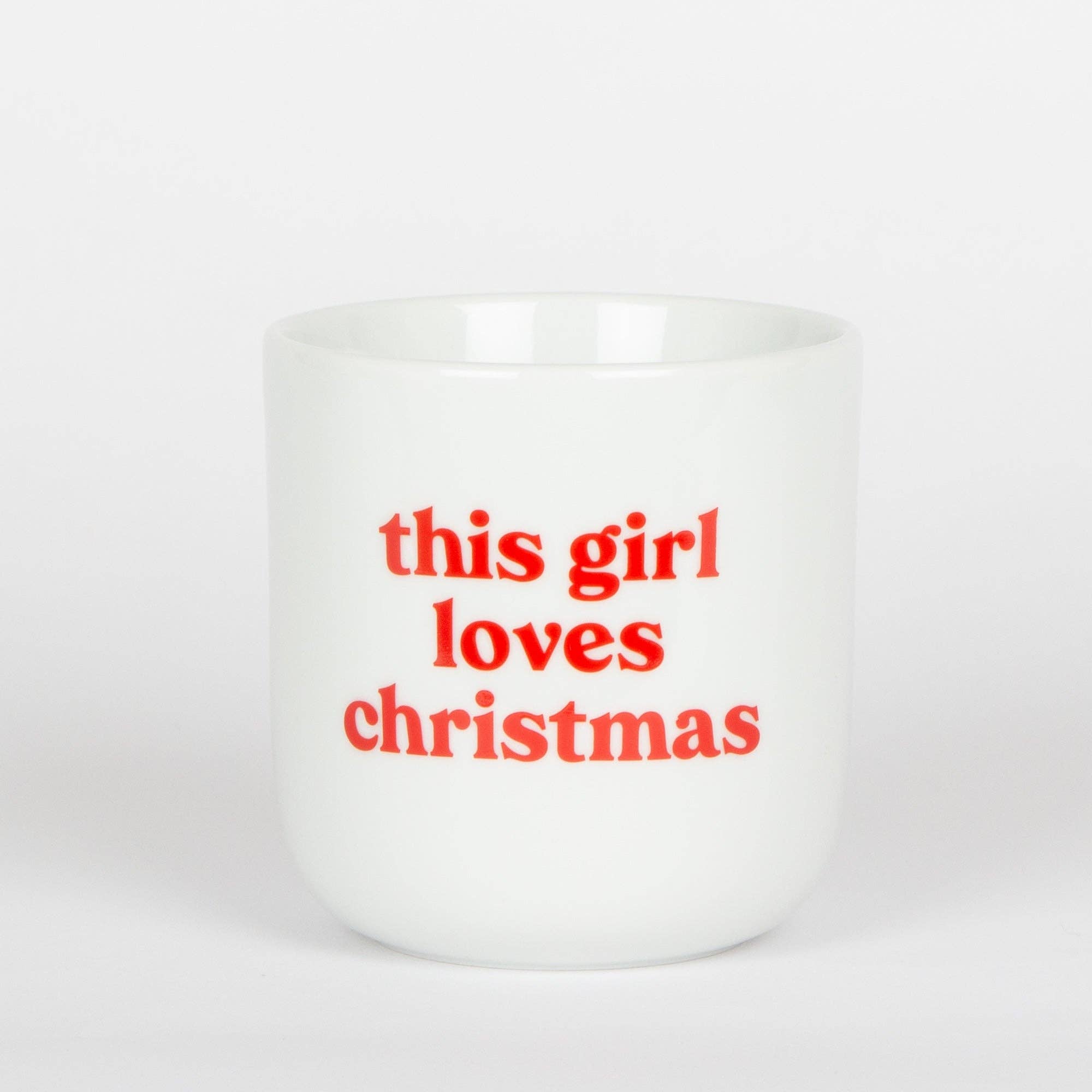 Becher "Christmas Girl" von Frau Hansen