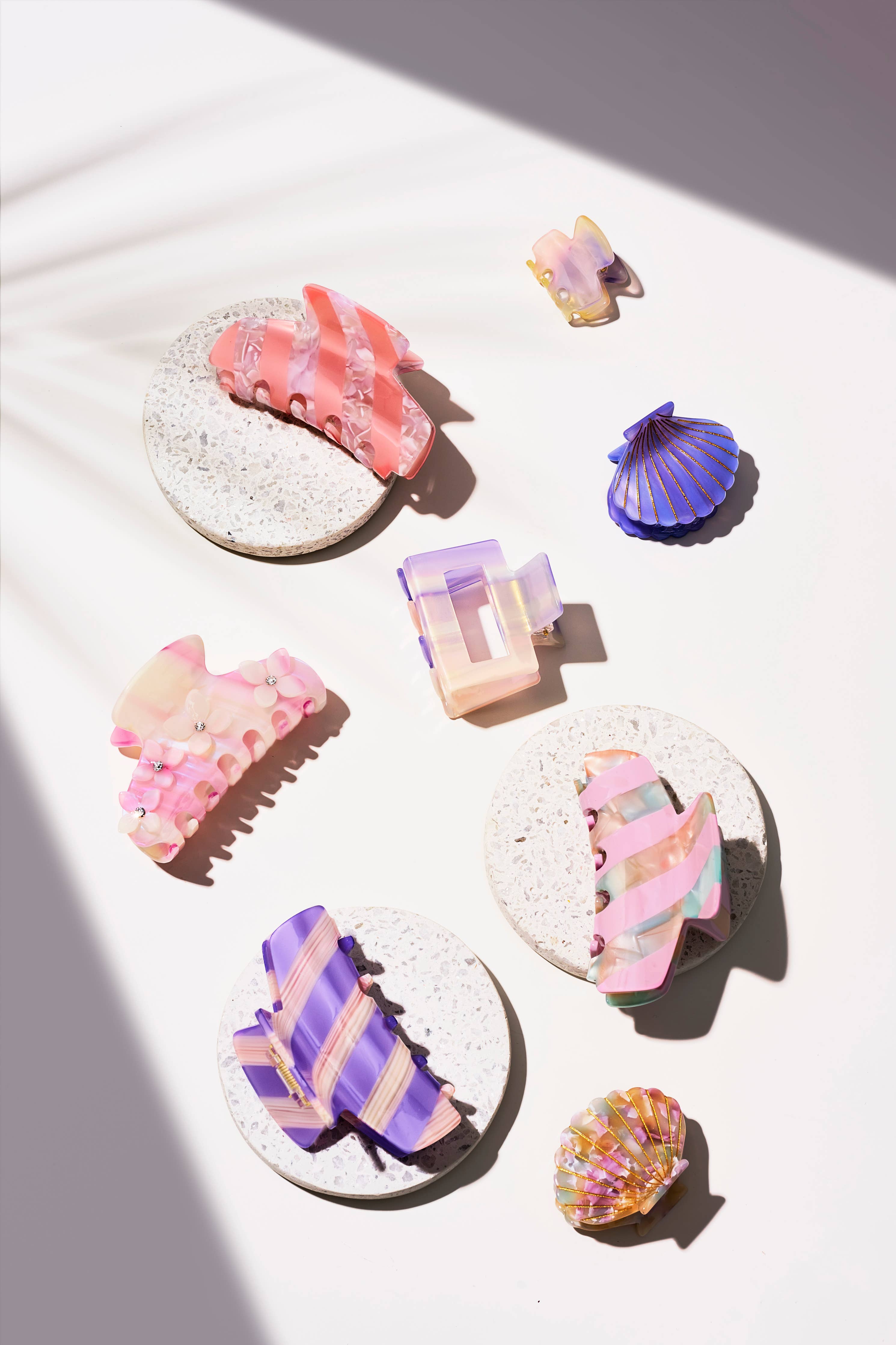 Haarspange Kleiner Rosengarten