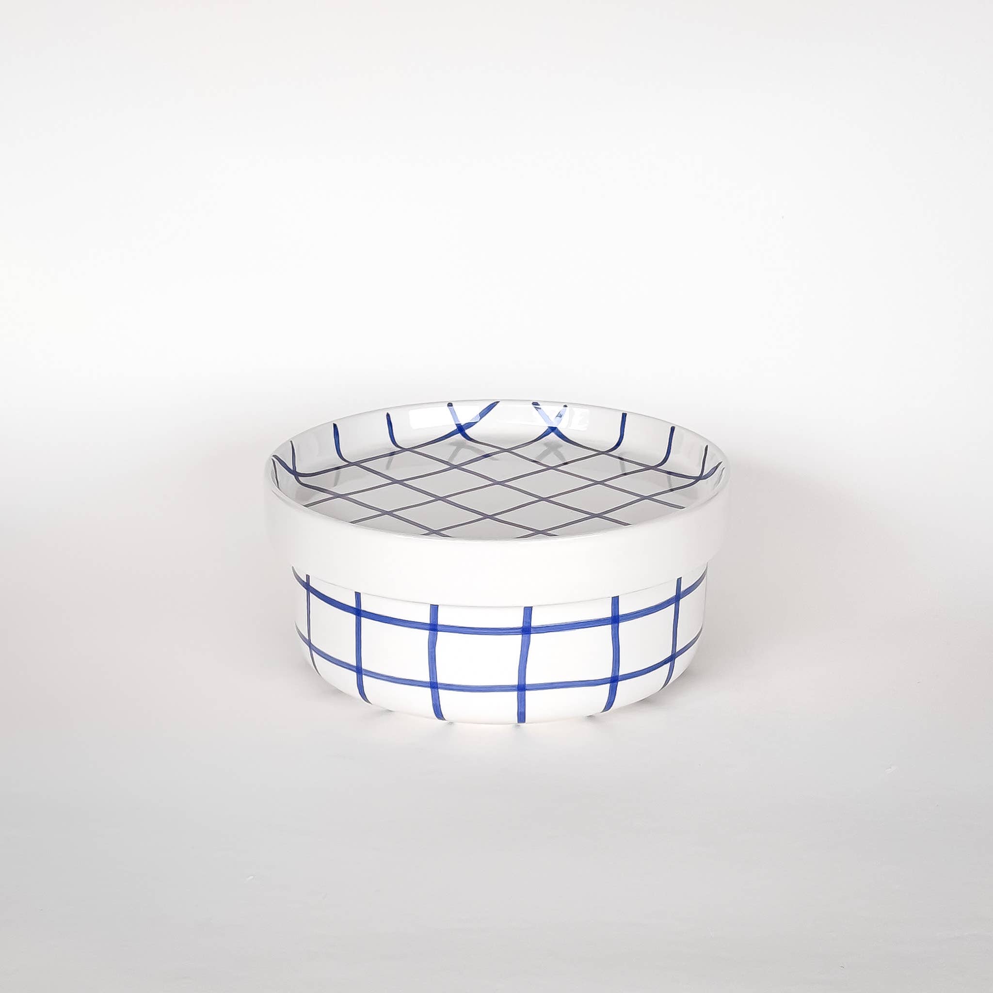 Schale Grid - mare blue Magazin Minori