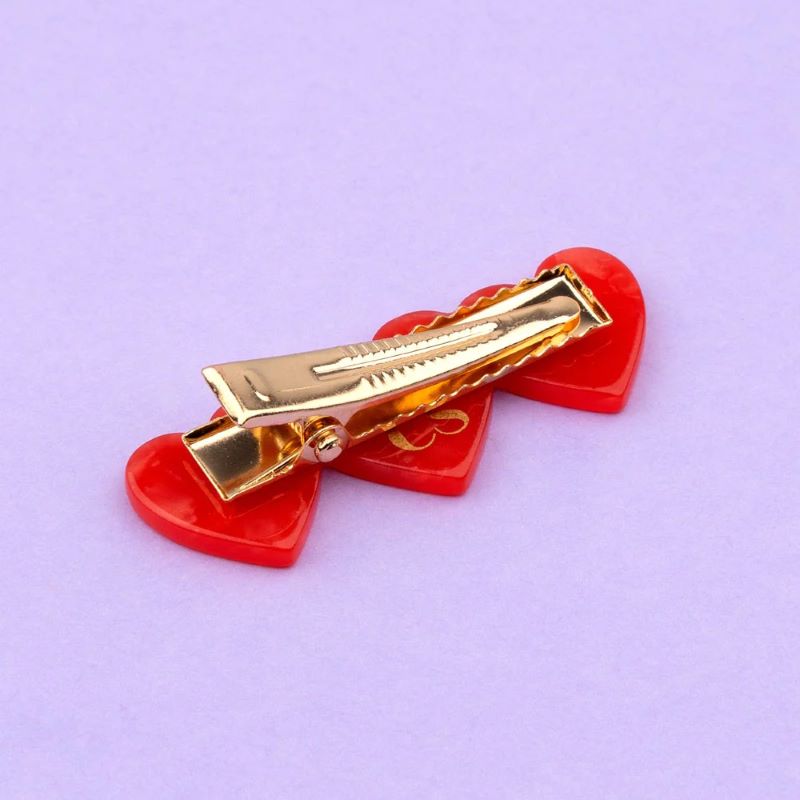 Coucou Suzette Haarclip 'Hearts'