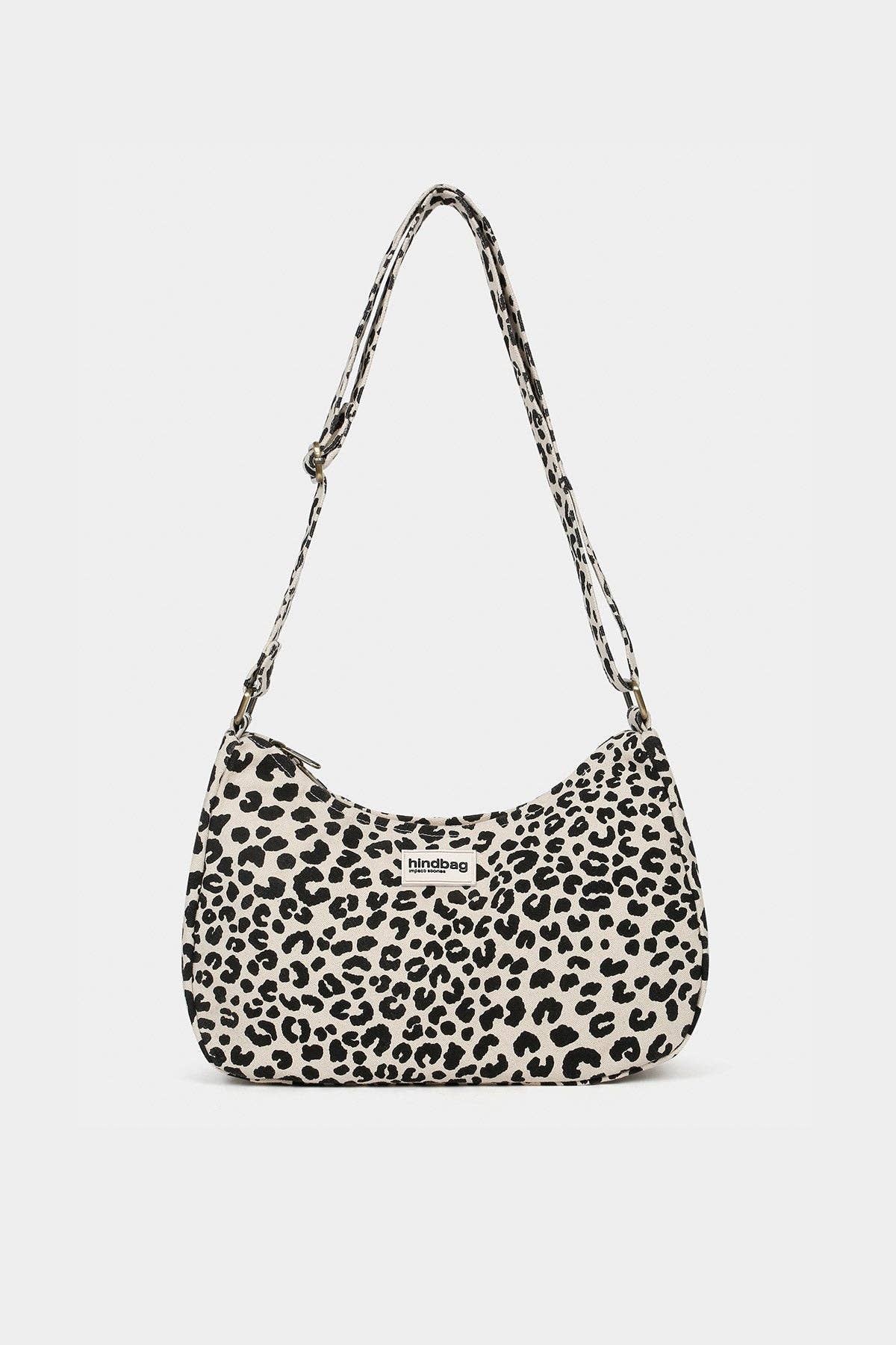 Ecru Leopardentasche Rosa