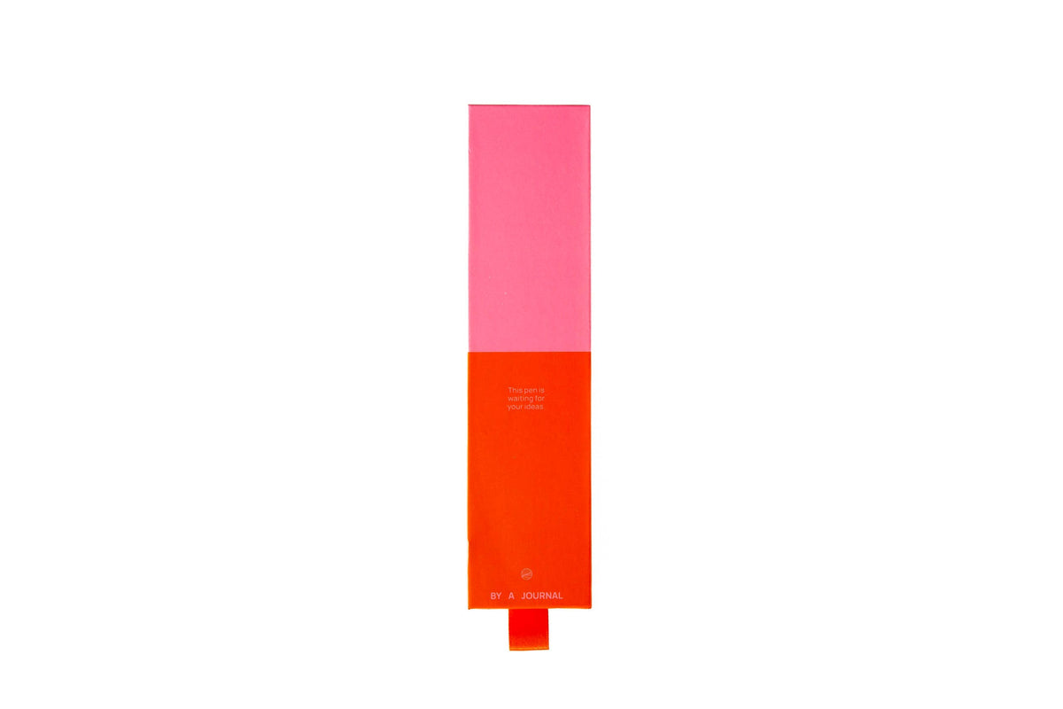 A-Journal - A-Journal Stift – Pink-Rot