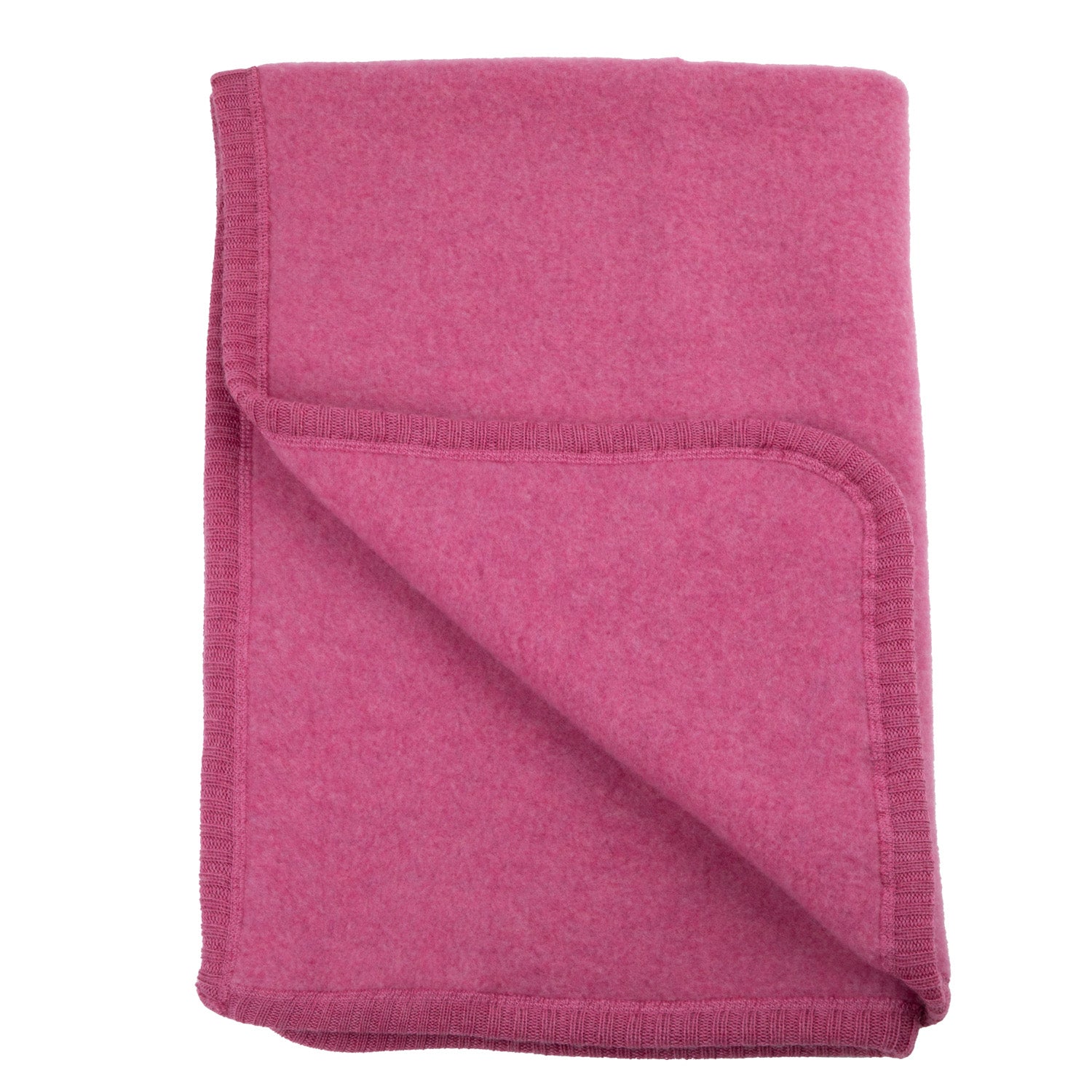 Wollfleece Decke Joha himbeere