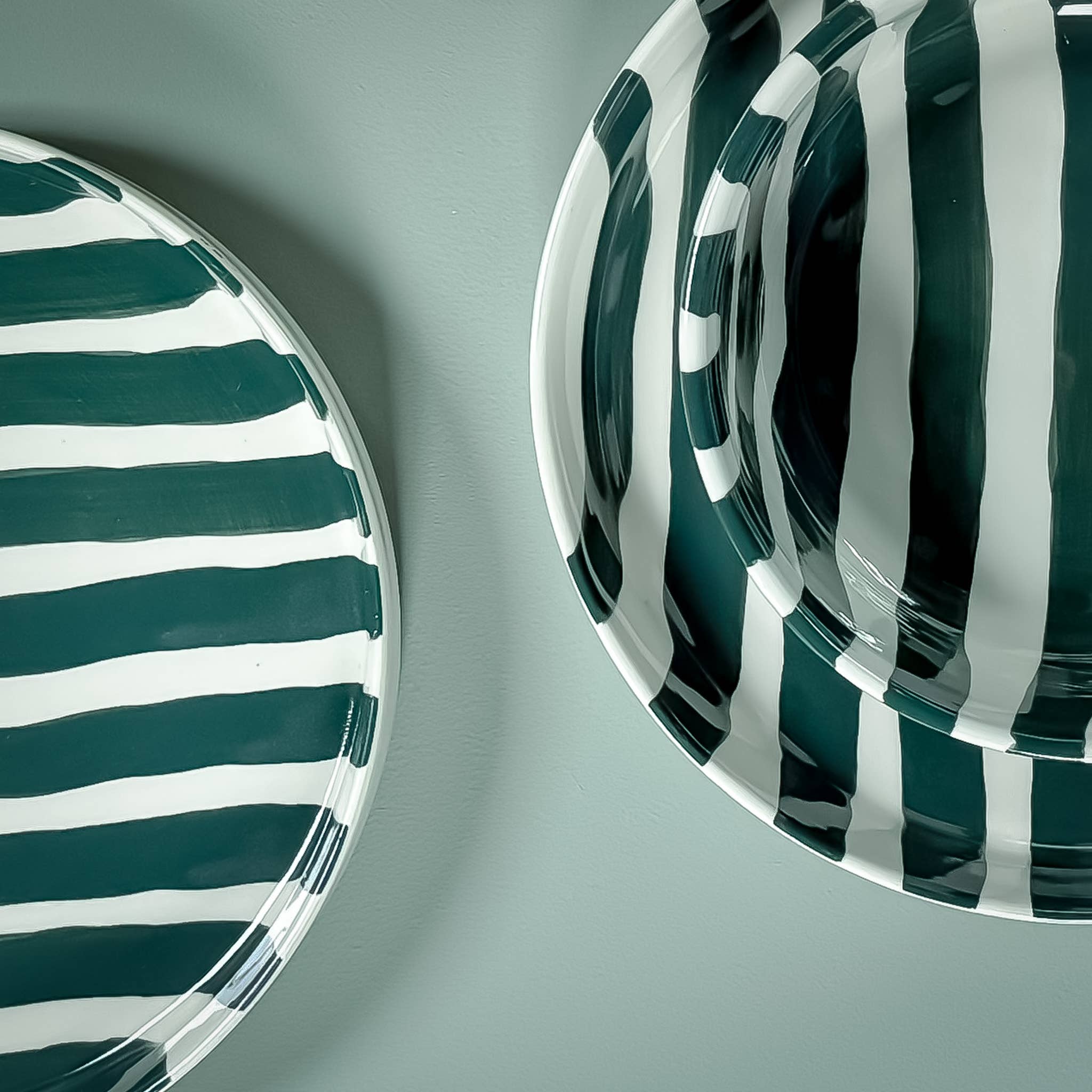 Becher Stripes - gentle green