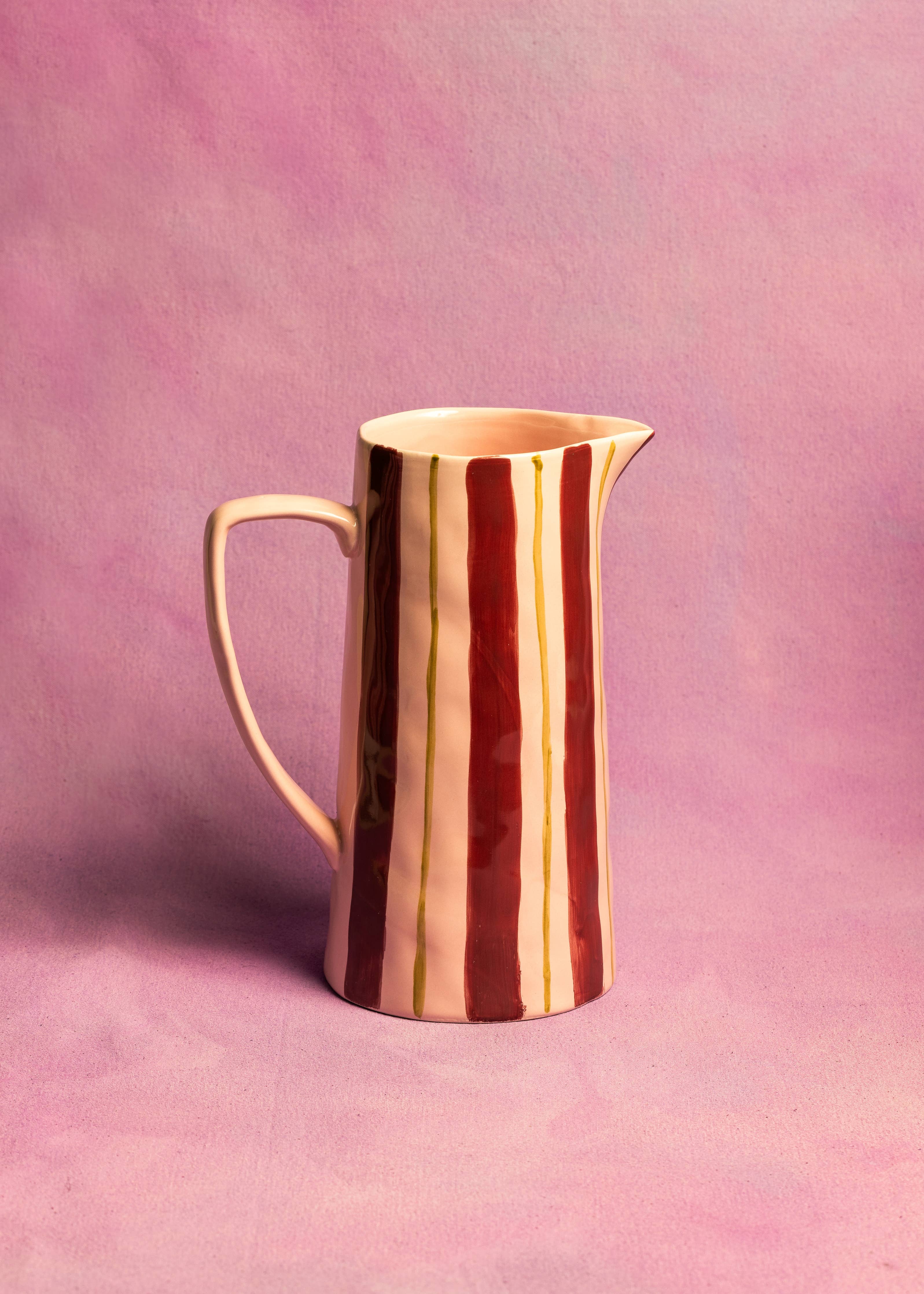 Maegen Rosa/Burgunder Krug