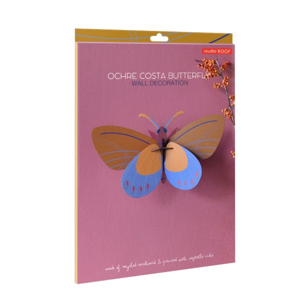 Studio ROOF 'Ochre Costa Butterfly'