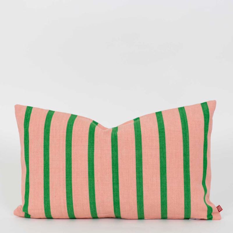 A World of Craft Kissenbezug 'AMERICA' (rosa/grün) 30x50