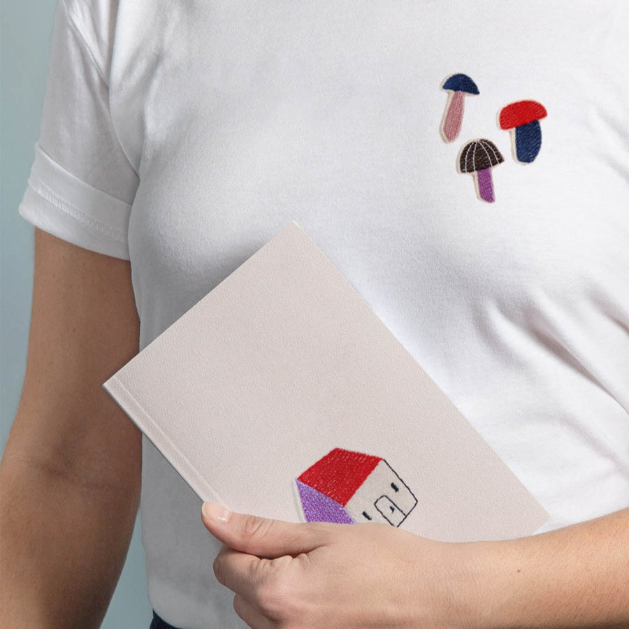 Aufnäher SET 'Pilze' von Halfbird