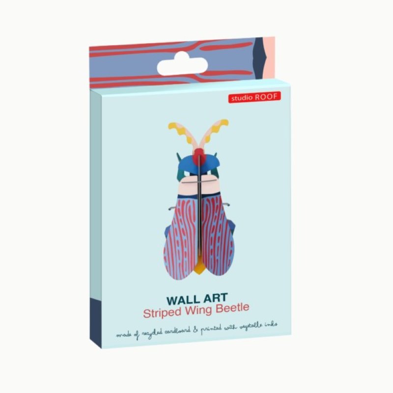 Studio ROOF 'Striped Wing Beetle'