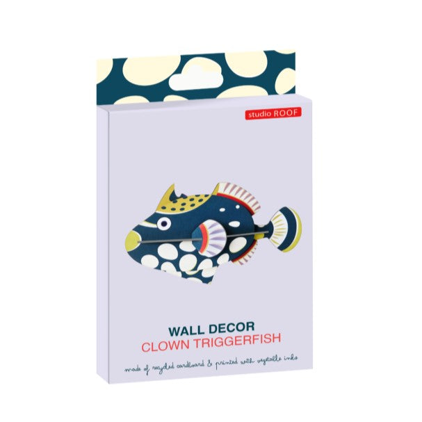 Studio ROOF Sea Creatures 'Clown Triggerfish'