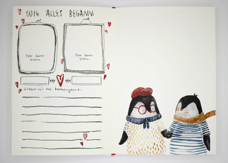 Babybuch 'Meine ersten Monate' Halfbird