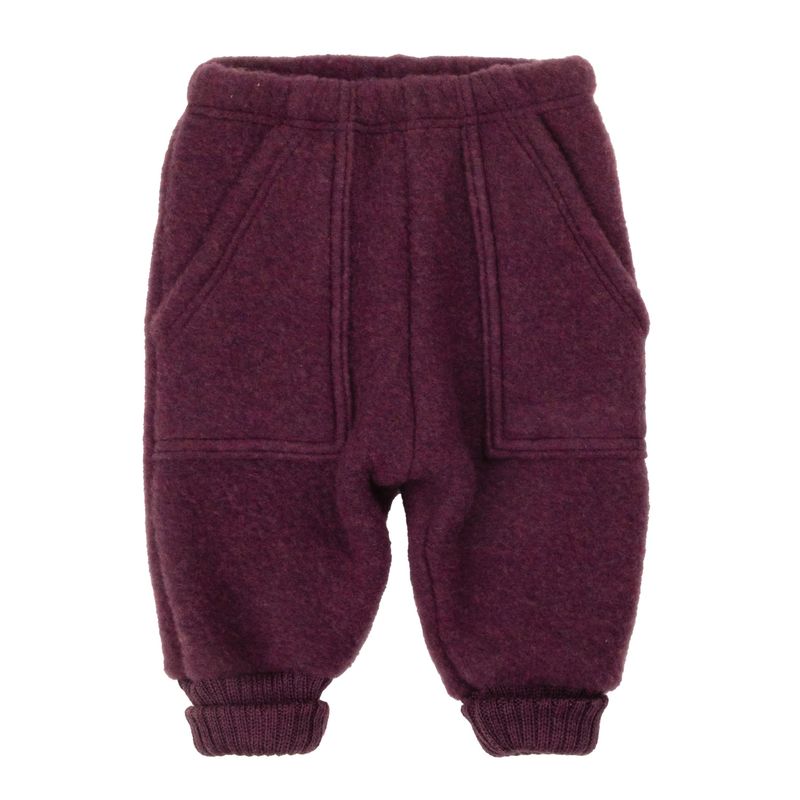 Joha Baggy Pants Wollfleece 'Pflaume'