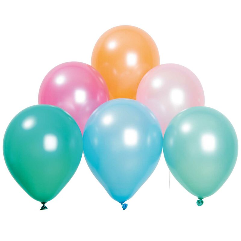 YEY! LET'S PARTY Luftballon Mix 'PASTELL / MATT / 30 CM'