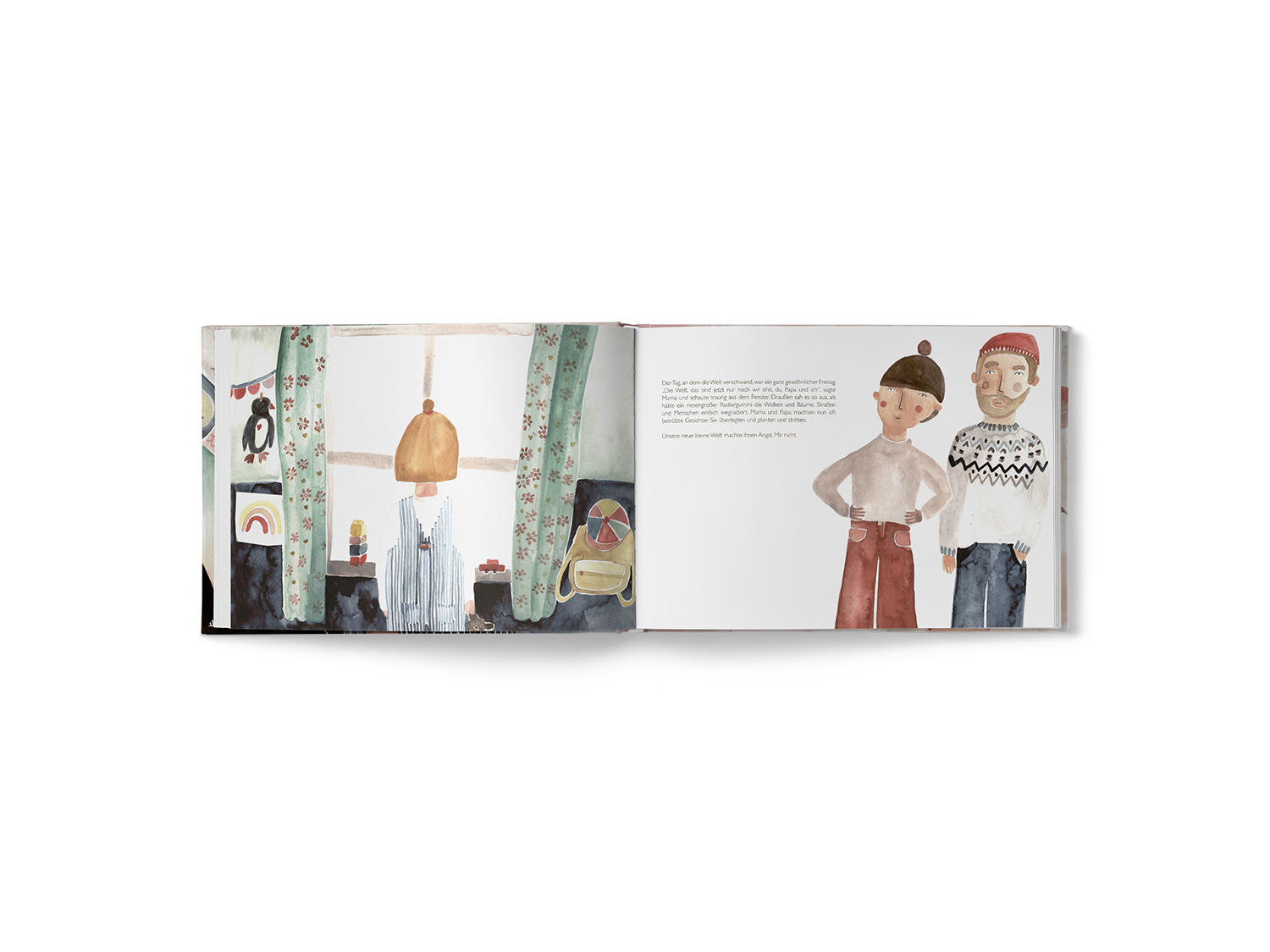 Kinderbuch 'DER TAG AN DEM DIE WELT VERSCHWAND'