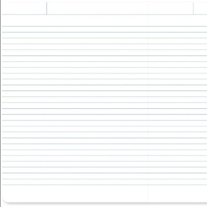 A-Journal Notizbuch 'Kariert Rot'