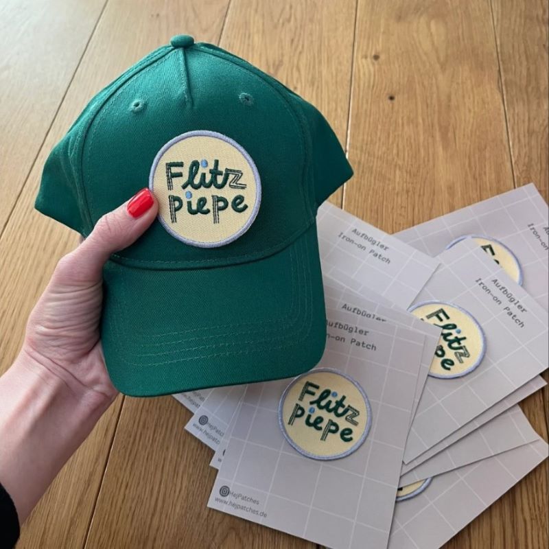 Hej Patches Bügelpatch 'Flitzpiepe'