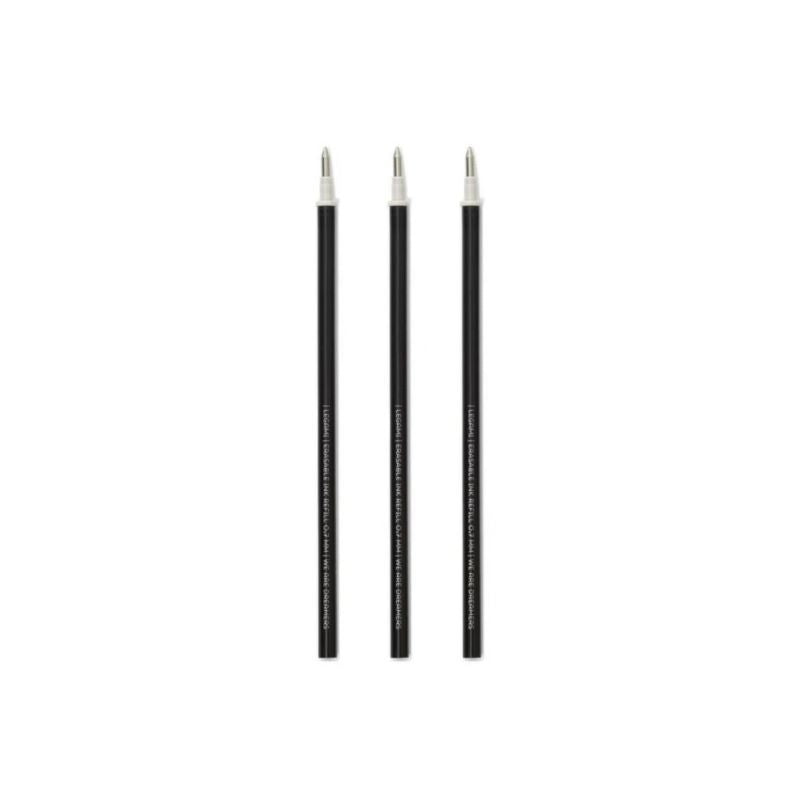 Legami Ersatzminen für löschbaren Gelstift im 3-er Pack (verschiedene Farben)