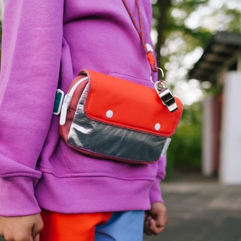 Sticky Lemon fanny pack small 'better together | envelope | rugby red'